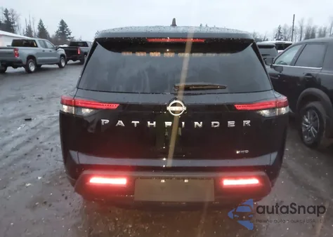 2025 Nissan Pathfinder S 4Wd z USA, uszkodzony, nr VIN 5N1DR3AC8SC312341